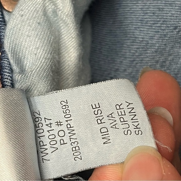 Lucky brand mid rise super skinny Ava jeans - Picture 10 of 12